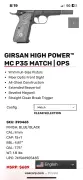 1911 clone Girsan MC P35 MATCH