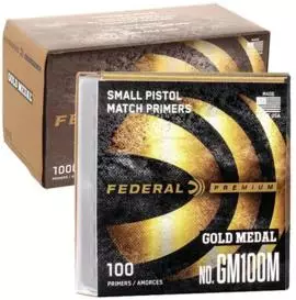 Federal Gold Medal Small Pistol Match Primers 1000