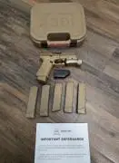Glock 19X MOS Coyote Brown 9mm 4.52
