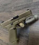Glock 19X MOS Coyote Brown 9mm 4.52