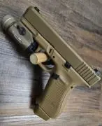 Glock 19X MOS Coyote Brown 9mm 4.52