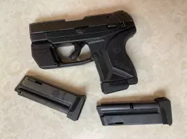 Ruger LCP II 22lr w/Laser 3 mags & pocket hols